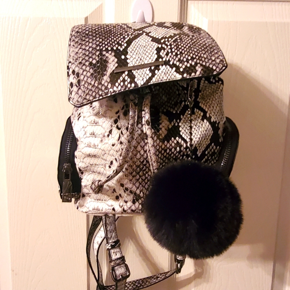 ALDO- snakeskin back pack